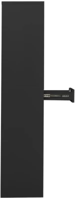 vidaXL Ντουλάπα Γραφείου Ανθρακί 90 x 40 x 180 εκ. Ατσάλινη N/A Ανθρακί