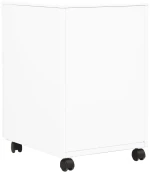 vidaXL Αρχειοθήκη Φορητή Λευκή 39 x 45 x 60 εκ. Ατσάλινη N/A Λευκό