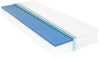 vidaXL Στρώμα 120 x 200 εκ. / 18 εκ. από Αφρό Μνήμης Visco 120 x 200 cm Λευκό