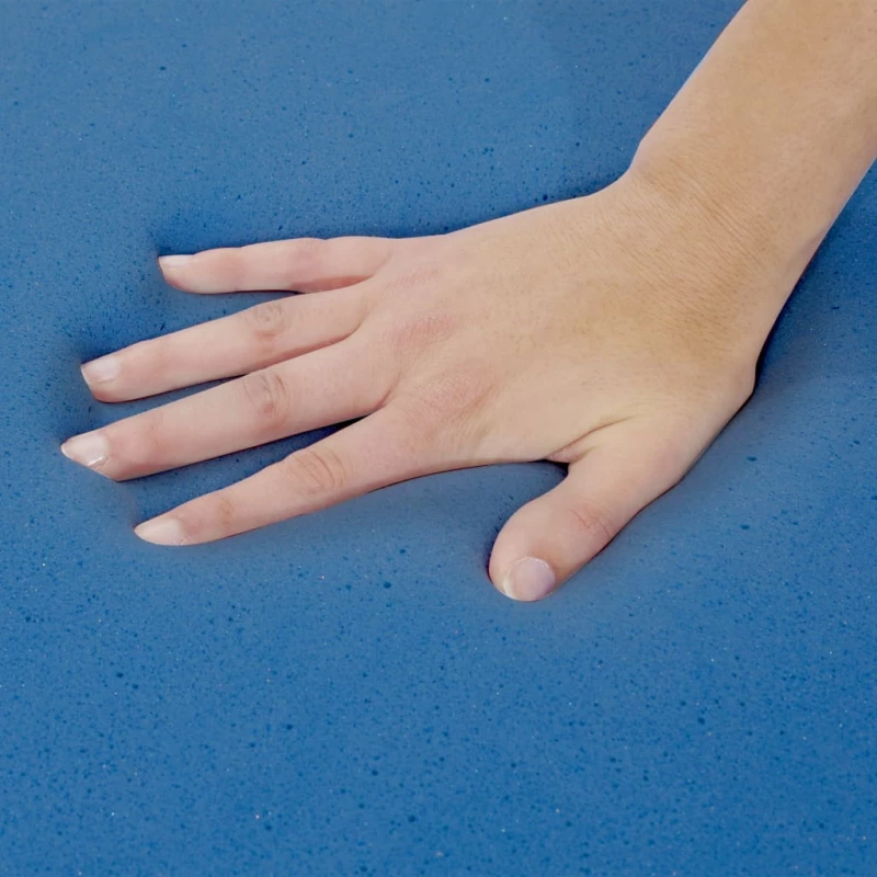 vidaXL Στρώμα 120 x 200 εκ. / 18 εκ. από Αφρό Μνήμης Visco 120 x 200 cm Λευκό