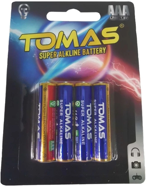 Μπαταρίες αλκαλικές ΑΑΑ - 4τμχ - 640029