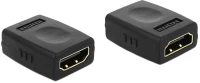 DELOCK αντάπτορας HDMI θηλυκό σε θηλυκό 65049, μαύρος