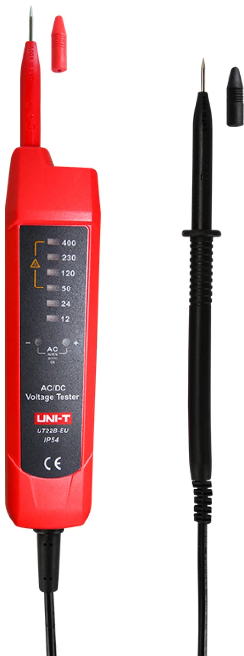 UNI-T μετρητής τάσης AC/DC UT22B-EU, 12V έως 400V, IP54