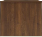 vidaXL Τραπεζάκι Σαλονιού Καφέ Δρυς 80x50,5x41,5 εκ. από Επεξεργ. Ξύλο N/A Καφέ