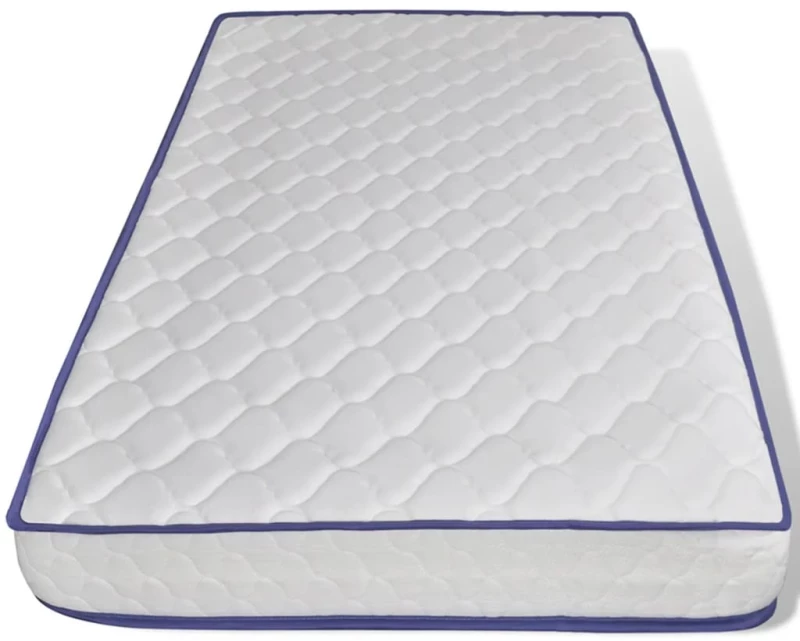 vidaXL Στρώμα Αφρού Μνήμης 200 x 90 x 17 εκ. 90 x 200 cm Λευκό
