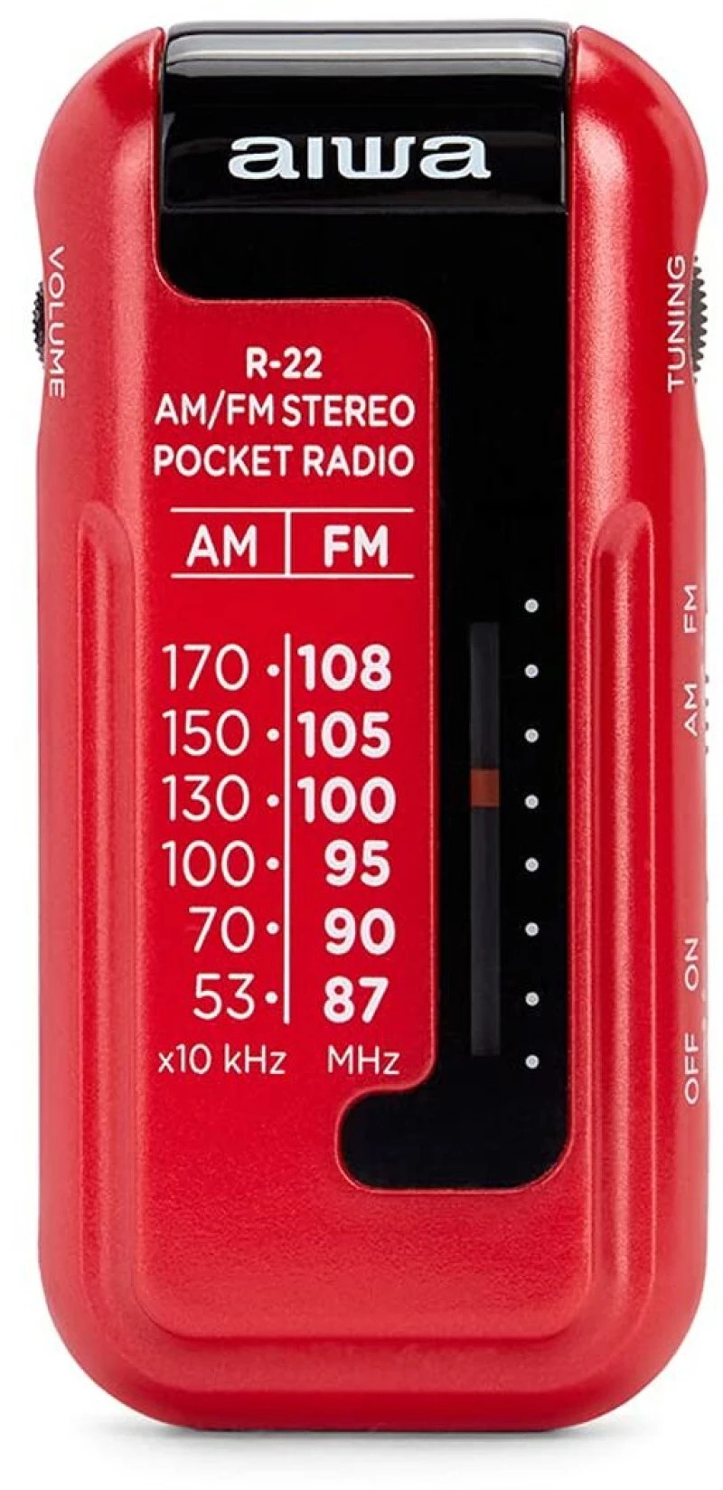 Ραδιόφωνο Τρανζίστορ Aiwa R22RD ROJO Κόκκινο AM/FM Mini