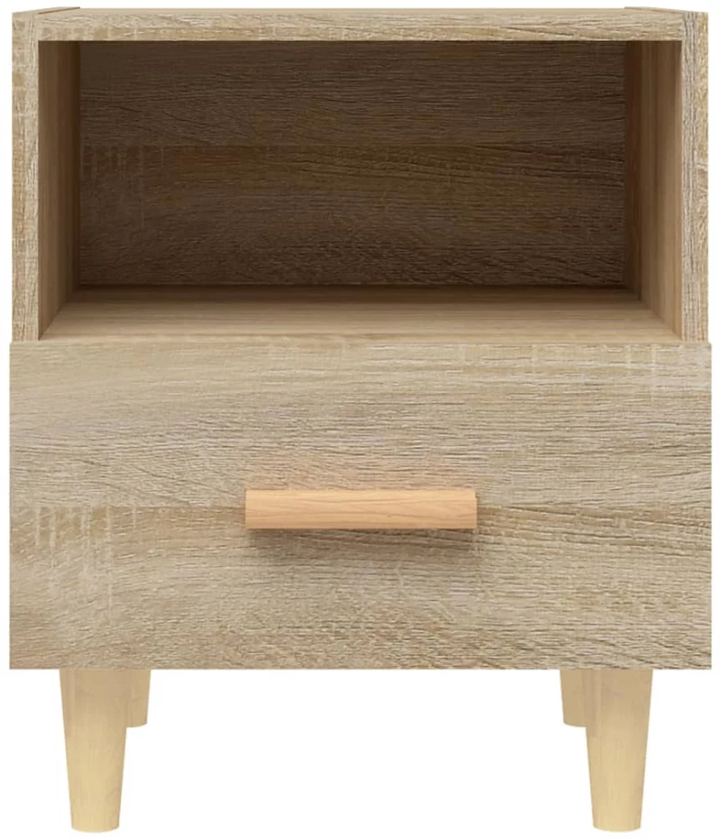 vidaXL Κομοδίνο Sonoma Δρυς 40 x 35 x 47 εκ. N/A Καφέ