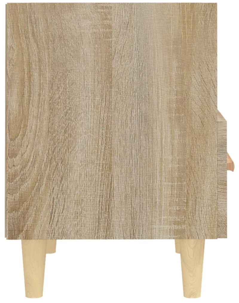 vidaXL Κομοδίνο Sonoma Δρυς 40 x 35 x 47 εκ. N/A Καφέ