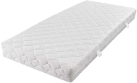 vidaXL Στρώμα 200 x 120 x 17 εκ. με Προστατευτική Πλενόμενη Θήκη 120 x 200 cm Λευκό