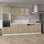 vidaXL Ντουλάπι με Συρτάρι Sonoma Δρυς 50x46x81,5 εκ. Μοριοσανίδα  Καφέ