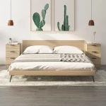 vidaXL Κομοδίνα 2 τεμ. Sonoma Δρυς 40 x 36 x 65 εκ. N/A Καφέ
