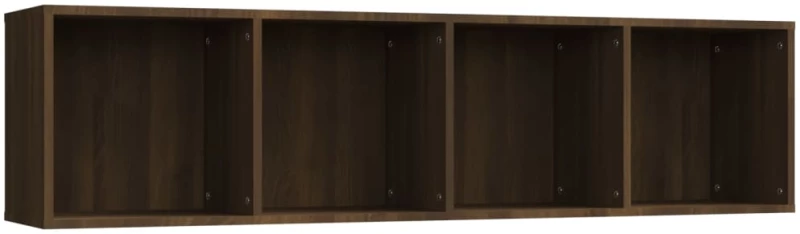 vidaXL Βιβλιοθήκη/Έπιπλο Τηλεόρασης Καφέ Δρυς 143x30x36 εκ. Επεξ. Ξύλο N/A Καφέ