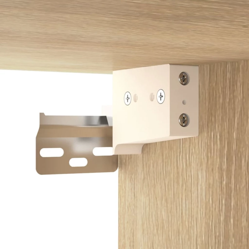 vidaXL Ντουλάπι Τοίχου Sonoma Δρυς 80x35x36,5 εκ. Επεξεργασμένο Ξύλο N/A Καφέ