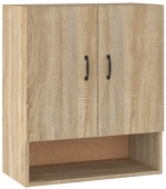 vidaXL Ντουλάπι Τοίχου Sonoma Δρυς 60x31x70 εκ. Επεξεργασμένο Ξύλο N/A Καφέ