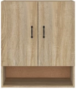 vidaXL Ντουλάπι Τοίχου Sonoma Δρυς 60x31x70 εκ. Επεξεργασμένο Ξύλο N/A Καφέ