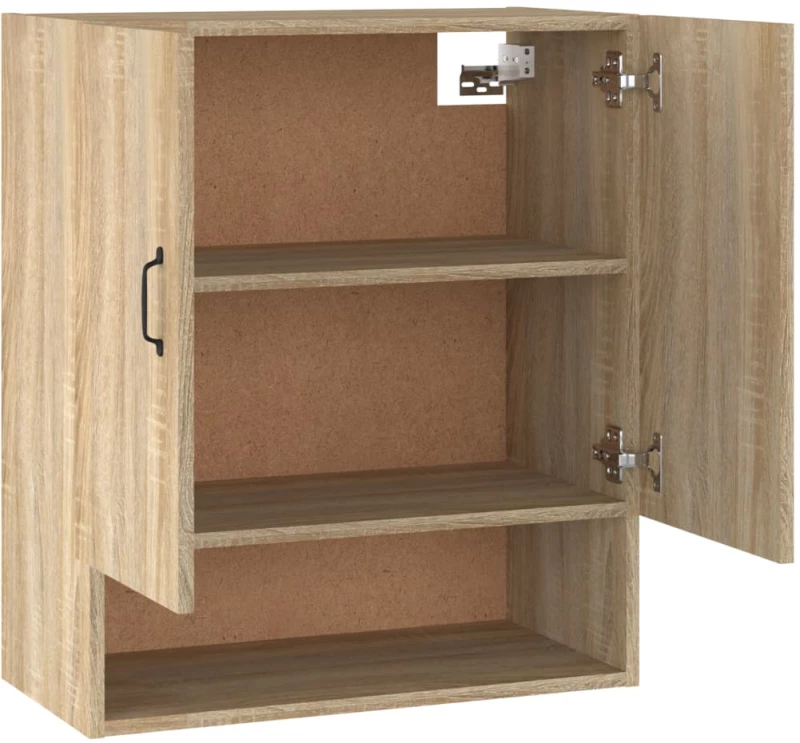vidaXL Ντουλάπι Τοίχου Sonoma Δρυς 60x31x70 εκ. Επεξεργασμένο Ξύλο N/A Καφέ