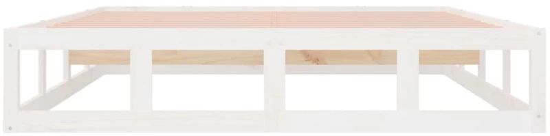 vidaXL Πλαίσιο Κρεβατιού Λευκό 120x190 εκ. Ξύλο 4FT Small Double 120 x 190 cm Λευκό