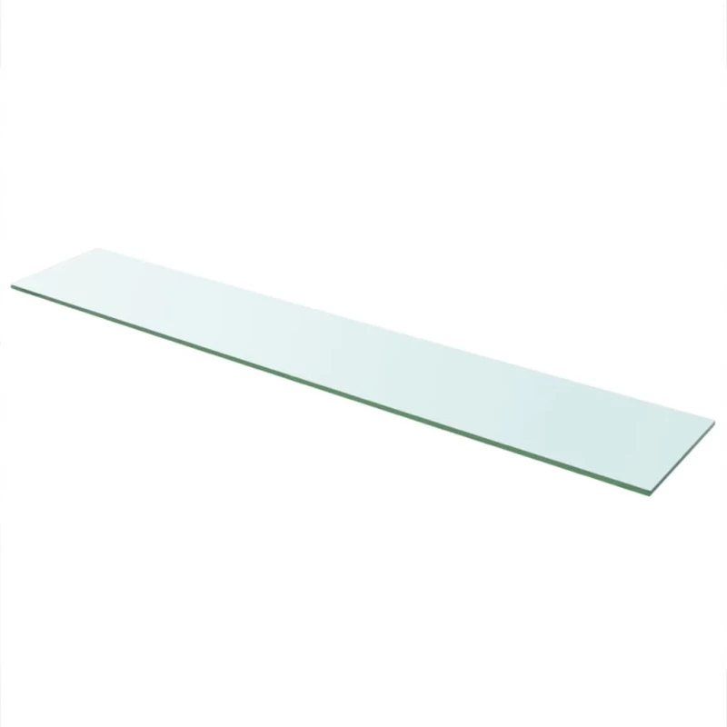 vidaXL Ράφι Πάνελ Διάφανο 110 x 20 εκ. Γυάλινο 110 x 20 cm Διαφανές