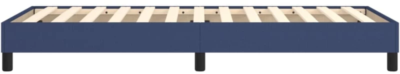vidaXL Πλαίσιο Κρεβατιού Boxspring Μπλε 100x200 εκ. Υφασμάτινο 100 x 200 cm Μπλε