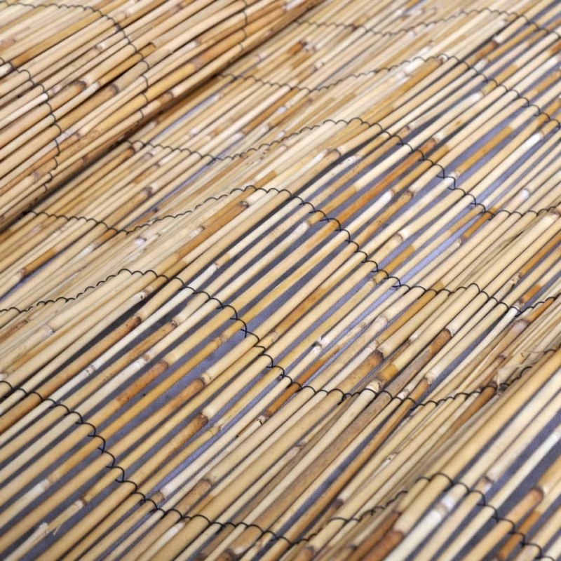 vidaXL Καλαμωτή 100 x 1000 εκ. 100 x 1000 cm Καφέ