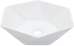 vidaXL Νιπτήρας Λευκός 41 x 36,5 x 12 εκ. Κεραμικός N/A Λευκό