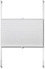 Πλισέ στόρι σκίασης 100 x 200cm Λευκό 100 x 200 cm Λευκό