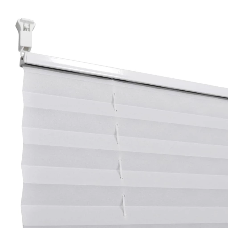 Πλισέ στόρι σκίασης 90 x 1125 cm Λευκό 90 x 125 cm Λευκό