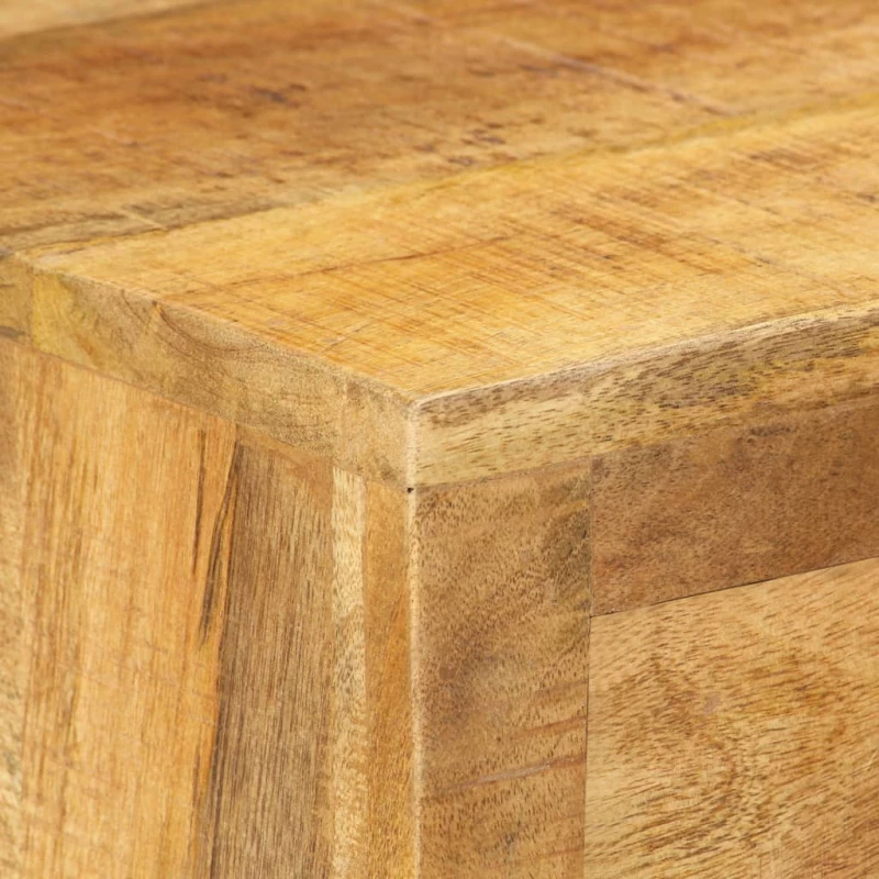 vidaXL Παπουτσοθήκη 86 x 35 x 55 εκ. από Μασίφ Ξύλο Μάνγκο  Καφέ