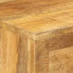 vidaXL Παπουτσοθήκη 86 x 35 x 55 εκ. από Μασίφ Ξύλο Μάνγκο  Καφέ