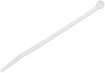 POWERTECH δεματικά καλωδίων TIES-055, 300x4.8mm, λευκά, 100τμχ