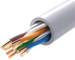 POWERTECH καλώδιο U/UTP Cat 5e CAB-N288, CCA 26AWG, PVC, 305m, γκρι