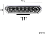 ΠΡΟΒΟΛΕΙΣ DAYLIGHT LED ΜΠΛΕ 12V