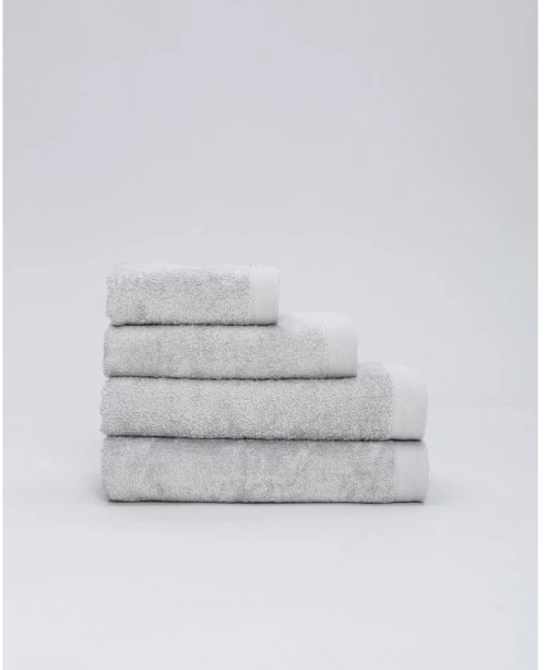 Βαμβακερή Πετσέτα Atlas 630gsm Προσώπου | 50x90cm Γκρι απαλό 28971 800782-16 Pennie