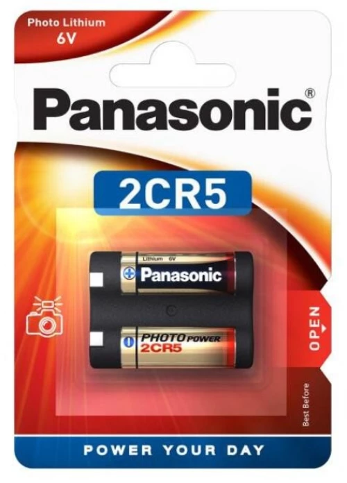 Μπαταρία Lithium Panasonic 2CR5 6V Τεμ. 1