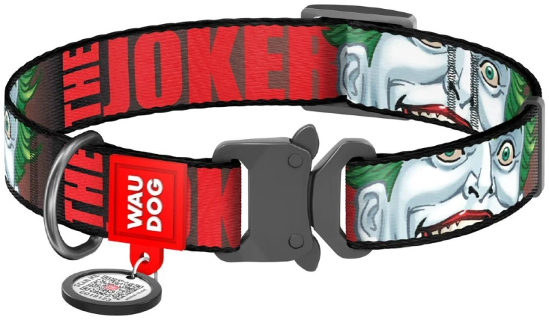 Περιλαίμιο WauDog The Joker Metal 2,5x31-49cm με SmartID