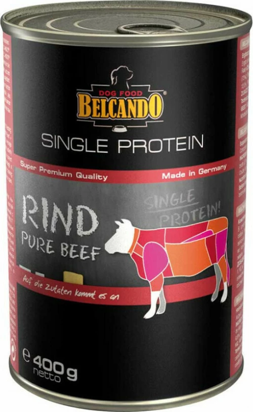 Belcando Μονοπρωτεϊνική Κονσέρβα Μοσχάρι 400gr