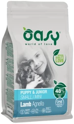Oasy Dry Dog One Animal Protein Puppy & Junior Small-Mini Lamb 2,5kg