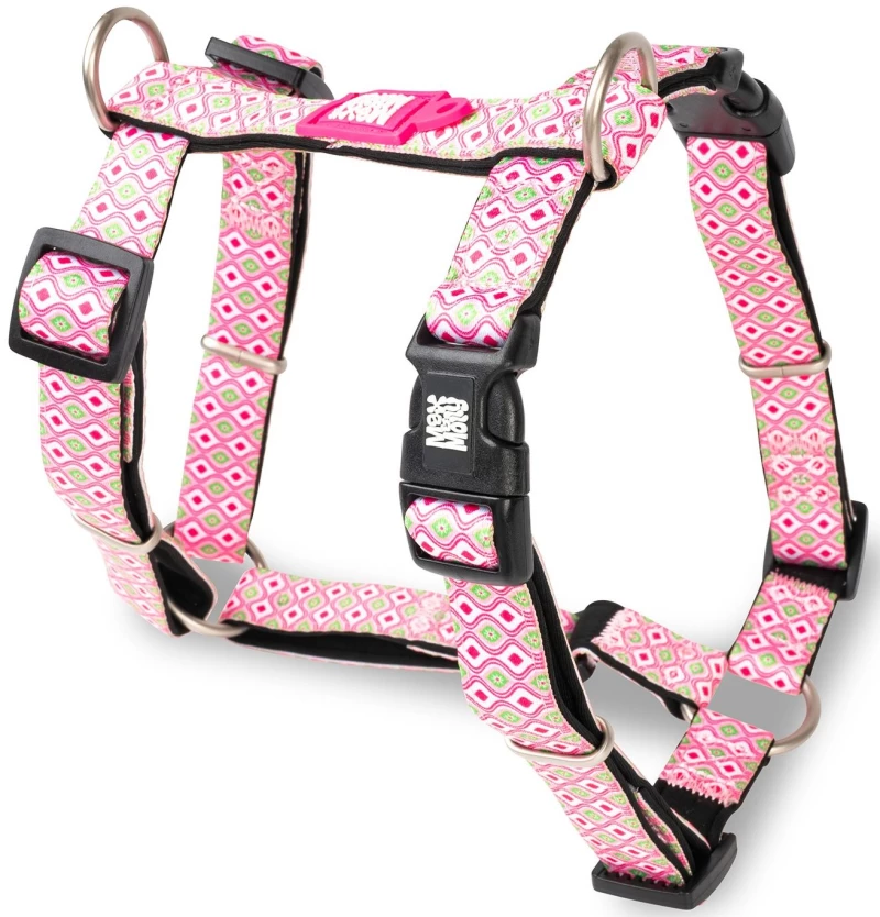 Επιστήθιο Max & Molly Retro Pink Medium 2x53-69cm