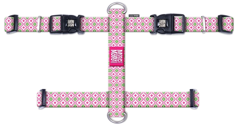Επιστήθιο Max & Molly Retro Pink Medium 2x53-69cm