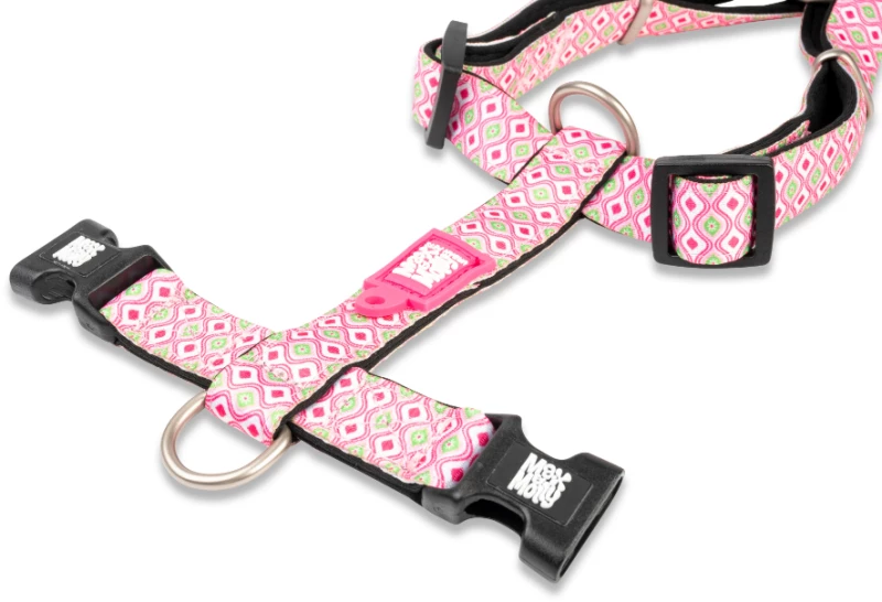 Επιστήθιο Max & Molly Retro Pink Medium 2x53-69cm