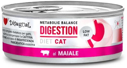 Κλινική Κονσέρβα Γάτας Disugual Diet Cat - Digestion Pork Με Χοιρινό 85gr