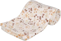 Κουβέρτα Σκύλου Trixie Lingo Fleece  150 x 100cm Λευκό/Μπεζ