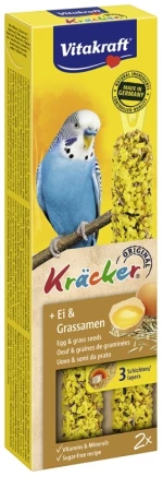 Vitakraft Kracker Duo για παπαγαλάκια με αυγό και σπόρους 2 τεμ