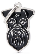ΤΑΥΤΟΤΗΤΑ ΣΚΥΛΟΥ MY FAMILY SCHNAUZER BLACK