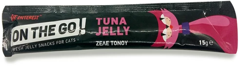 ΛΙΧΟΥΔΙΕΣ ΓΑΤΑΣ ΤΗΣ PET INTEREST ON THE GO TUNA JELLY 15GR