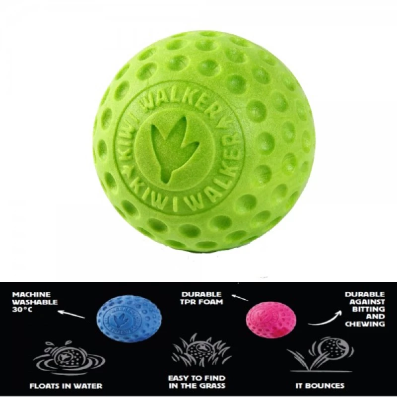 ΠΑΙΧΝΙΔΙ ΣΚΥΛΟΥ KIWI WALKER LETS PLAY BALL 9CM GREEN