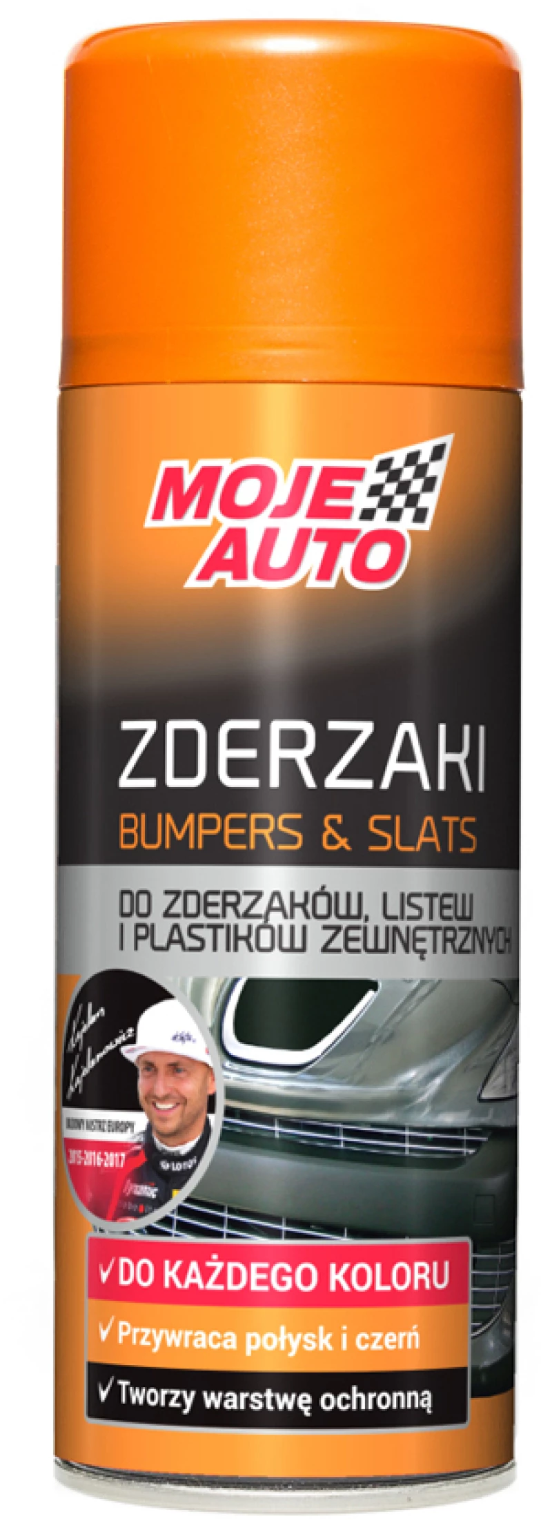 MOJE AUTO γυαλιστικό σπρέι προφυλακτήρων αυτοκινήτου 19-021  400ml