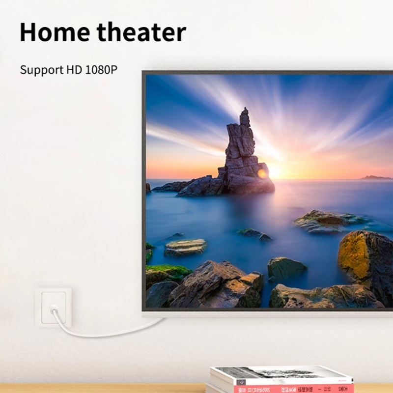 CABLETIME καλώδιο TV M σε TV F 90 Degree AV101  75OHM  3m  λευκό
