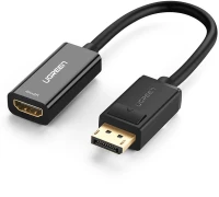 Ugreen HDMI - DisplayPort adapter cable 1080P 60Hz 12bit - Μαύρο 40362