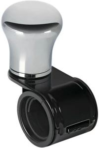 Lampa ΤΕΜΠΕΛΗΣ ΤΙΜΟΝΙΟΥ ΠΕΡΙΣΤΡΕΦΟΜΕΝΟΣ ΧΡΩΜΙΟ/ ΜΑΥΡΟ 20-40mm REVOLVE LAMPA - 1ΤΕΜ L0003.6